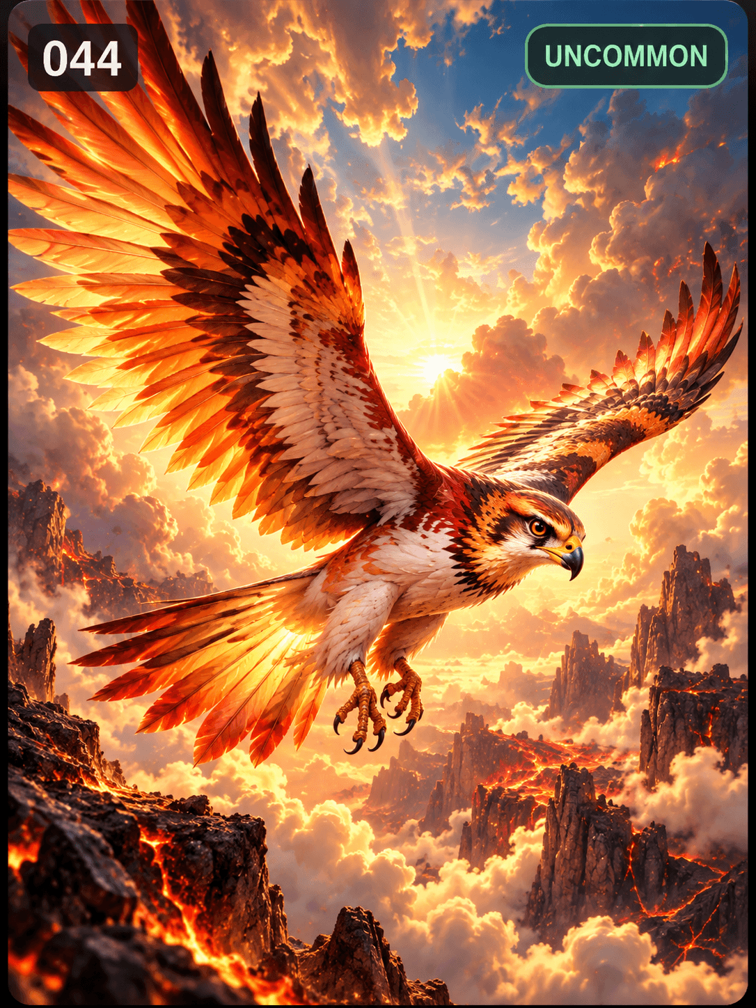 Beacon Kestrel — Ember theme artwork