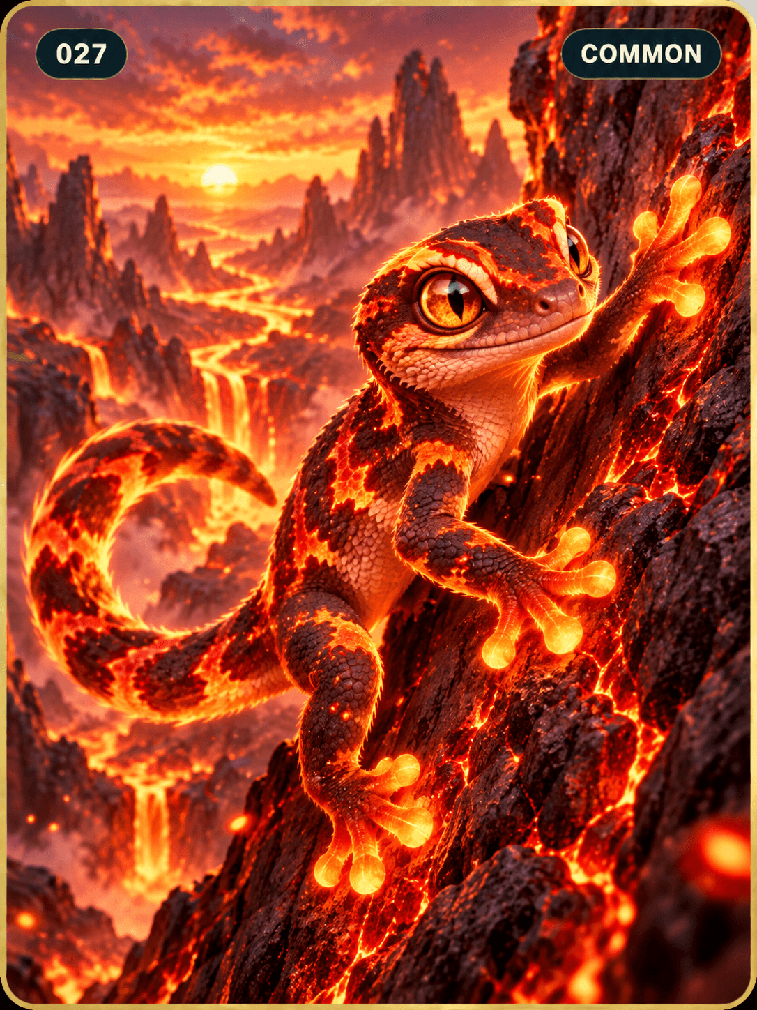 Ochre Skink — Ember theme artwork