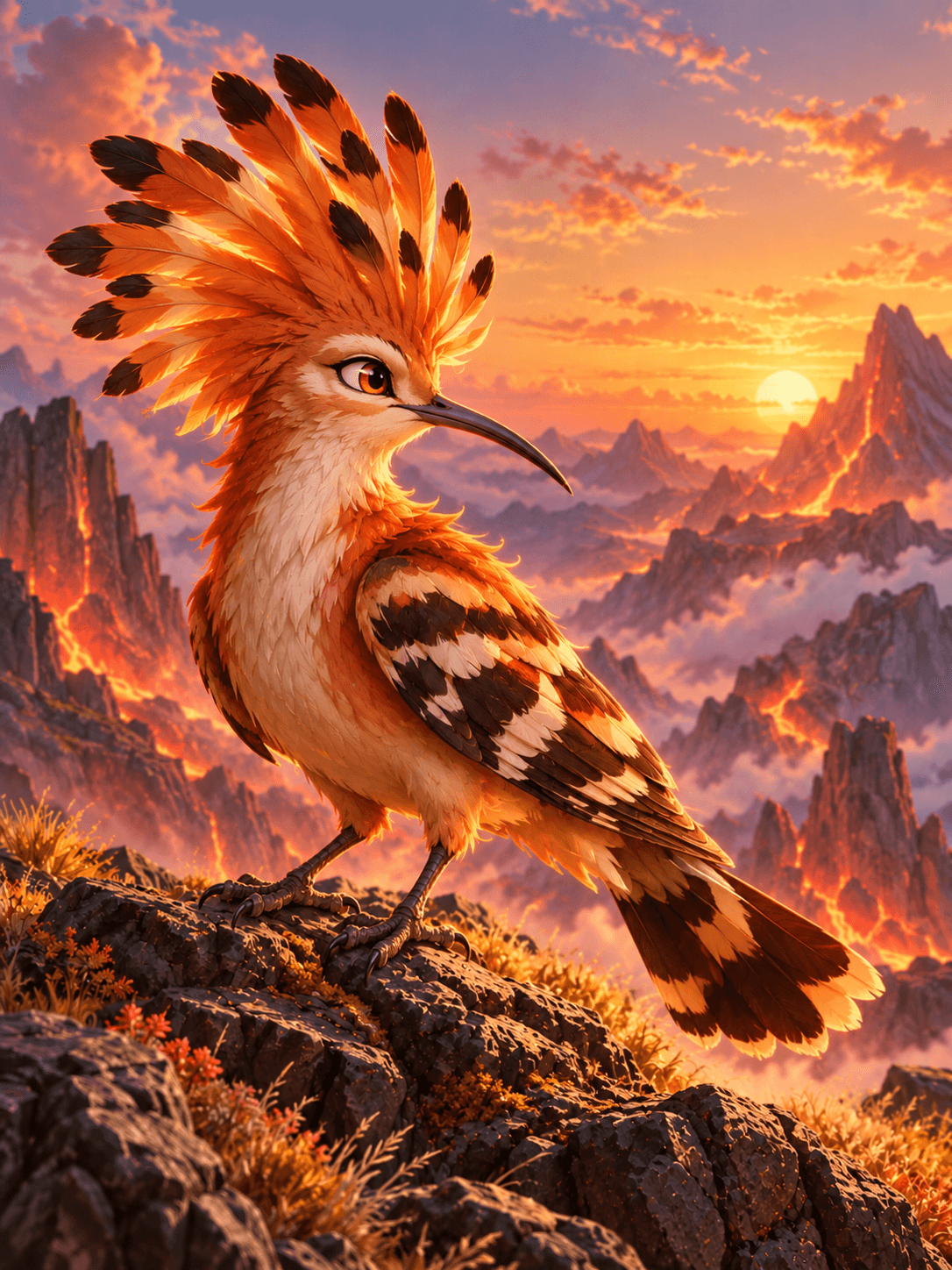 Spark Hoopoe — Ember theme artwork