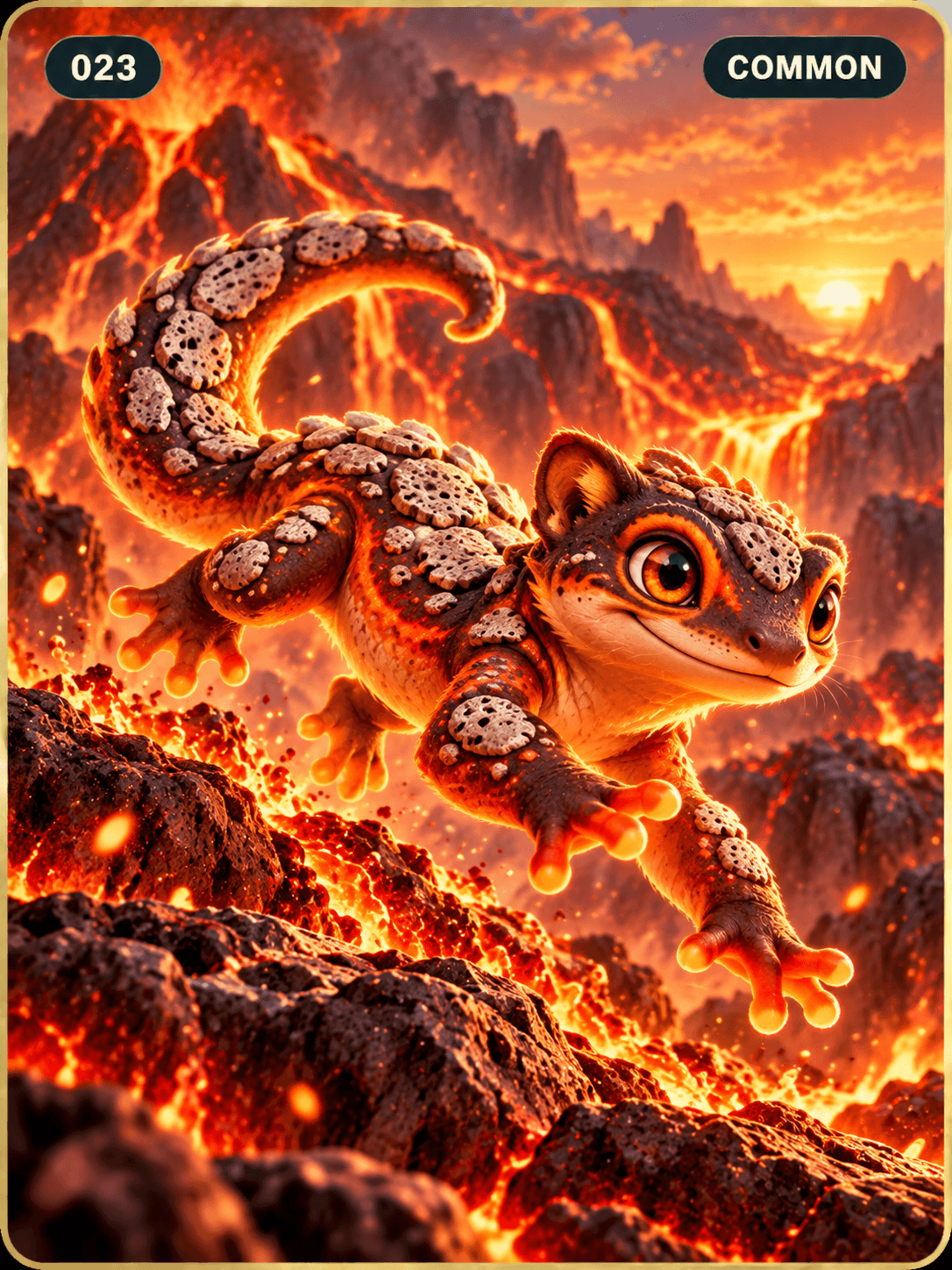 Pumice Newt — Ember theme artwork