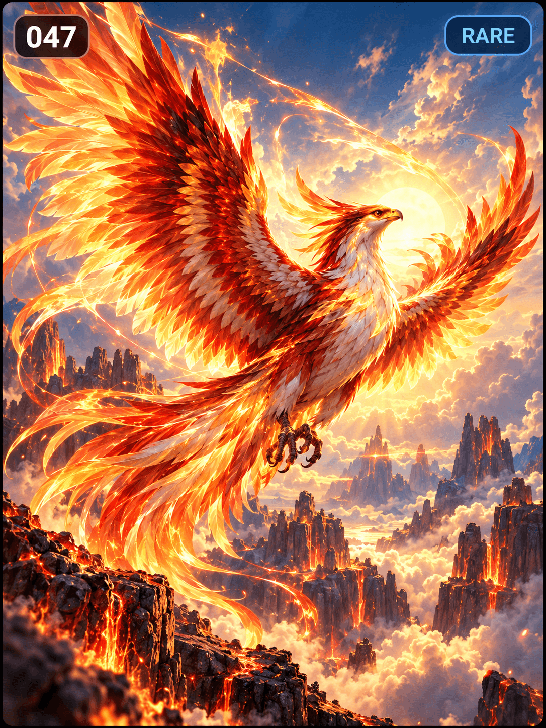 Courage Bird — Ember theme artwork